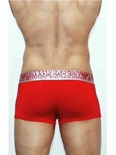 Стильные боксеры из 100% модала красного цвета Emporio Armani RTEA00041